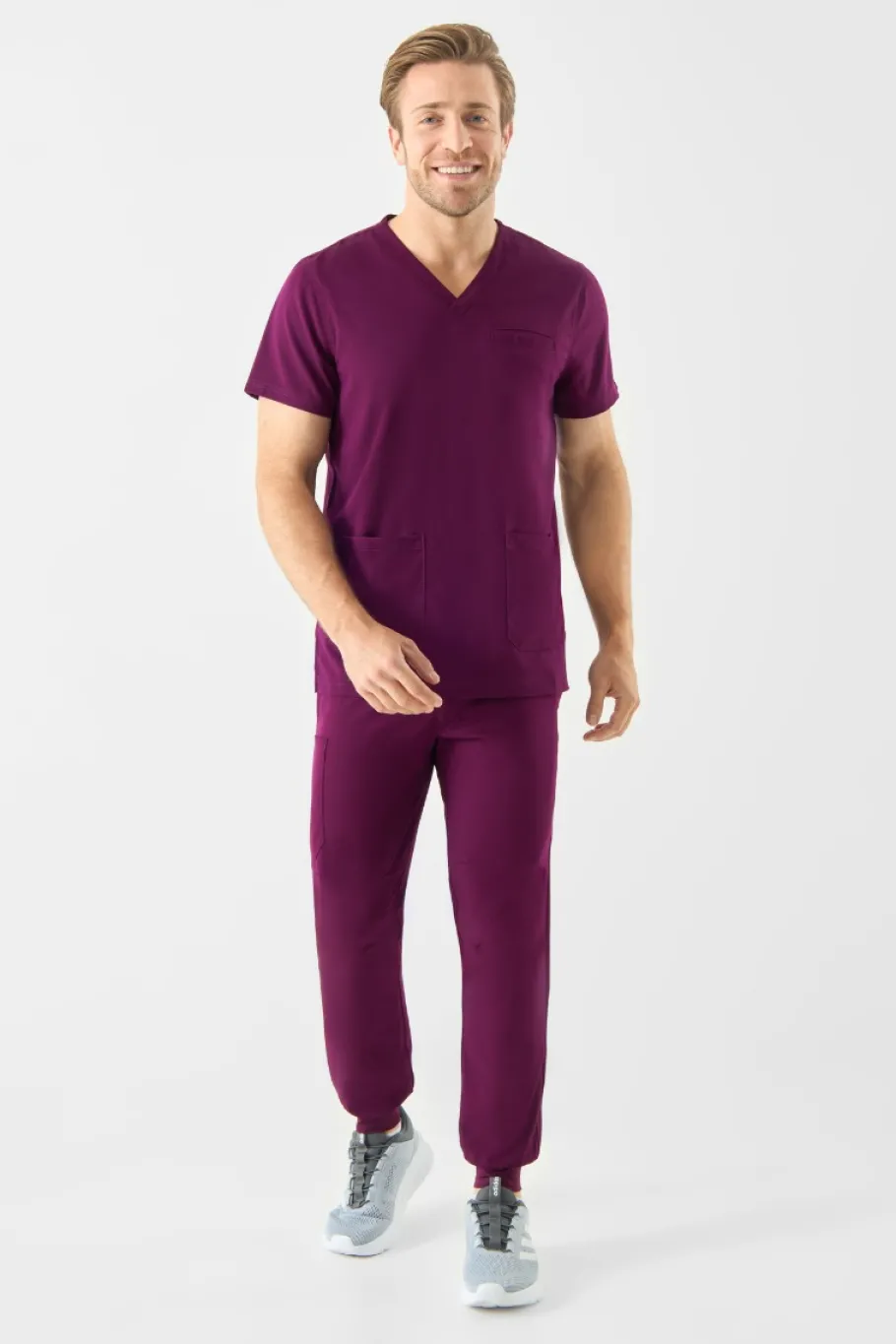 Uniformix Promocje|Komplety-Zestaw medyczny Med Couture RothWear - Bluza 7477 + Spodnie 7777, WINE