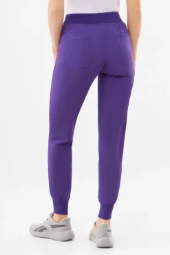Uniformix Komplety|Promocje-Zestaw medyczny Super Flex, bluza 4000 + spodnie 4020, Plum wine