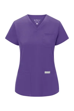 Uniformix Komplety|Promocje-Zestaw medyczny Super Flex, bluza 4000 + spodnie 4020, Plum wine