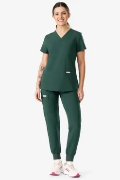 Uniformix Promocje|Komplety-Zestaw medyczny RayOn, bluza 3000 + spodnie 3020, Hunter Green