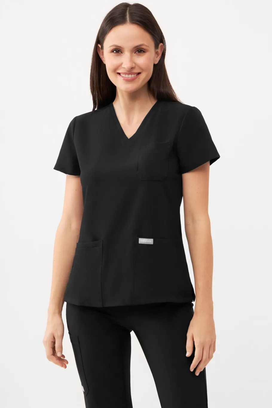Uniformix Komplety|Promocje-Zestaw medyczny Super Flex, bluza 4000 + spodnie 4020, Black