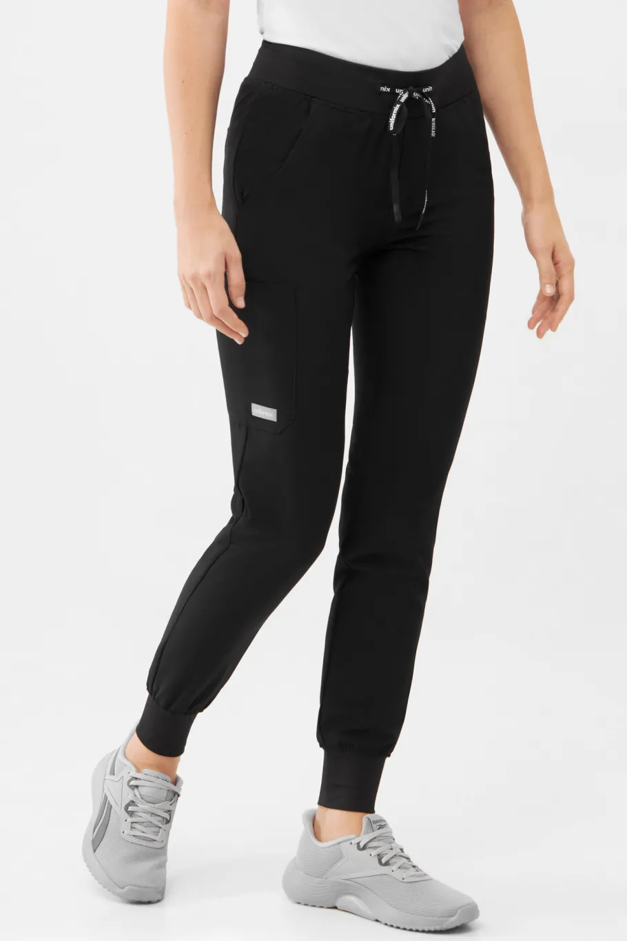 Uniformix Komplety|Promocje-Zestaw medyczny Super Flex, bluza 4000 + spodnie 4020, Black
