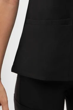 Uniformix Komplety|Promocje-Zestaw medyczny Super Flex, bluza 4000 + spodnie 4020, Black