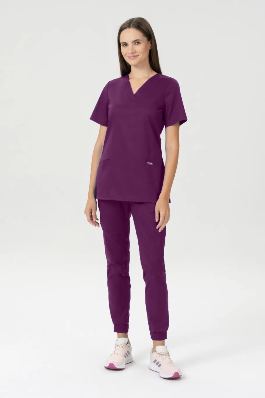 Uniformix Komplety|Promocje-Zestaw medyczny FLEX ZONE bluza FZ1001B + spodnie FZ2056, wino