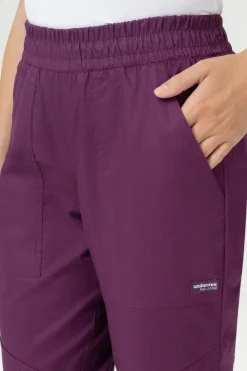 Uniformix Komplety|Promocje-Zestaw medyczny FLEX ZONE bluza FZ1001B + spodnie FZ2056, wino
