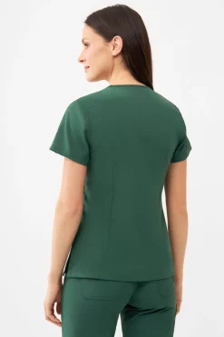 Uniformix Komplety|Promocje-Zestaw medyczny Super Flex, bluza 4000 + spodnie 4020, Hunter green