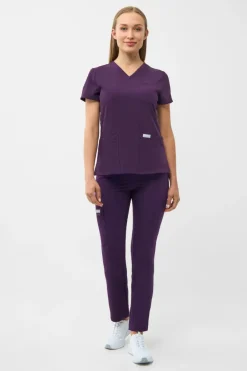 Uniformix Komplety|Promocje-Zestaw medyczny RayOn, bluza 3000 + spodnie 3030, Dark purple