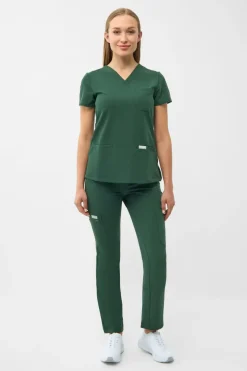 Uniformix Komplety|Promocje-Zestaw medyczny RayOn, bluza 3000 + spodnie 3030 Hunter Green