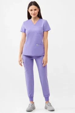 Uniformix Promocje|Komplety-Zestaw medyczny RayOn, bluza 3000 + spodnie 3020, Mauve