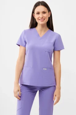 Uniformix Promocje|Komplety-Zestaw medyczny RayOn, bluza 3000 + spodnie 3020, Mauve