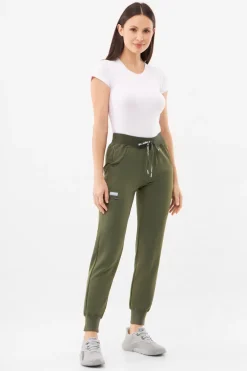 Uniformix Promocje|Komplety-Zestaw medyczny RayOn, bluza 3000 + spodnie 3020, Tea Leaf