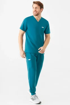 Uniformix Promocje|Komplety-Zestaw medyczny RayOn, bluza 3050 + spodnie 3070, Caribbean Blue