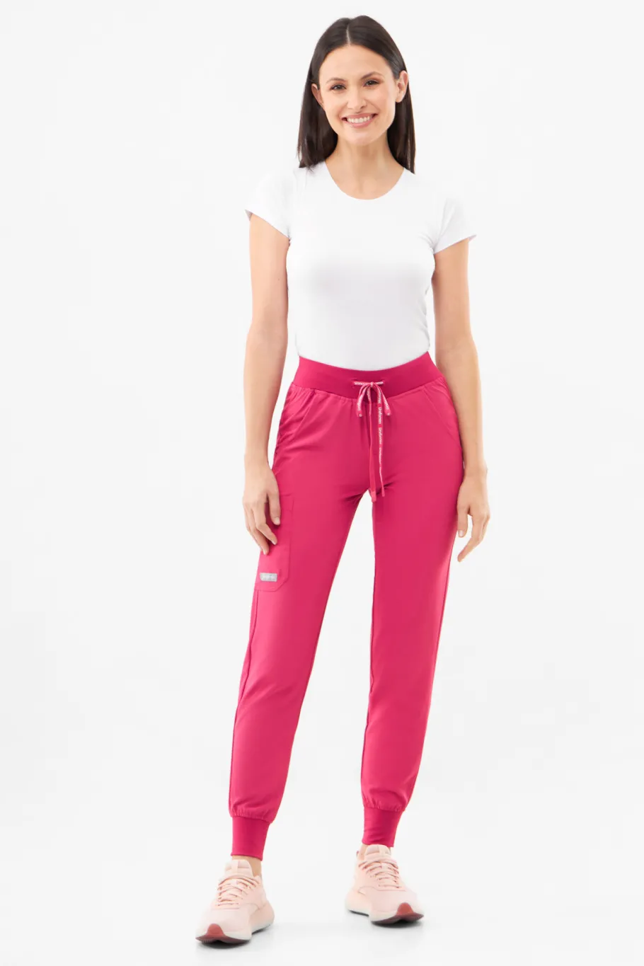 Uniformix Komplety|Promocje-Zestaw medyczny Super Flex, bluza 4000 + spodnie 4020, Virtual pink