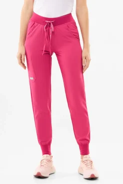 Uniformix Komplety|Promocje-Zestaw medyczny Super Flex, bluza 4000 + spodnie 4020, Virtual pink