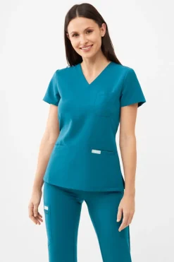 Uniformix Promocje|Komplety-Zestaw medyczny RayOn, bluza 3000 + spodnie 3030, Caraibben blue