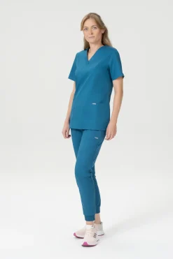 Uniformix Komplety|Promocje-Zestaw medyczny FLEX ZONE bluza FZ1001B + spodnie FZ2056, morski