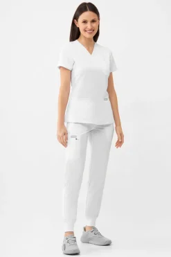 Uniformix Promocje|Komplety-Zestaw medyczny RayOn, bluza 3000 + spodnie 3020, White