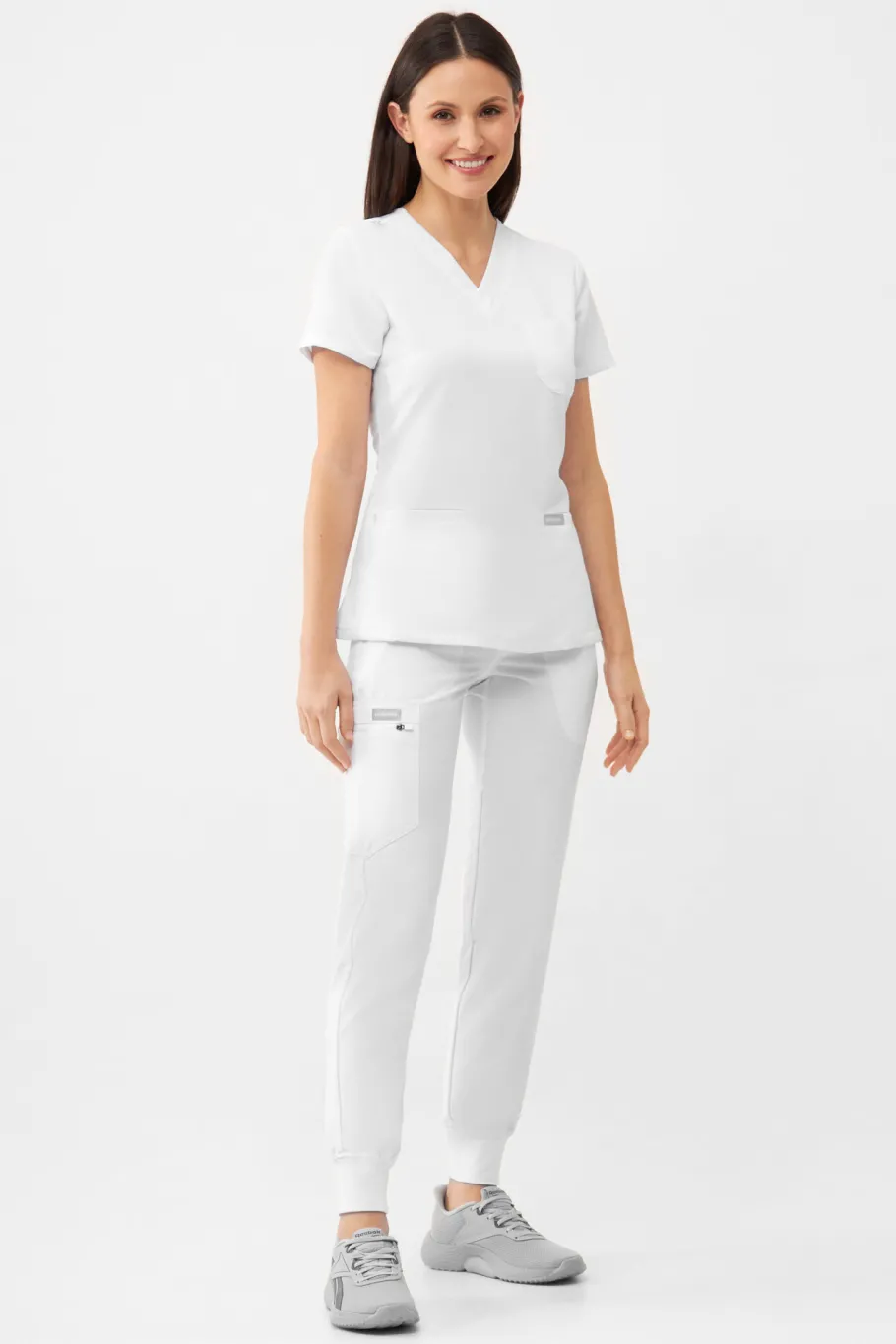 Uniformix Promocje|Komplety-Zestaw medyczny RayOn, bluza 3000 + spodnie 3020, White