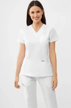 Uniformix Promocje|Komplety-Zestaw medyczny RayOn, bluza 3000 + spodnie 3020, White