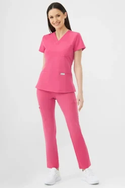 Uniformix Promocje|Komplety-Zestaw medyczny RayOn, bluza 3000 + spodnie 3030, Rust red