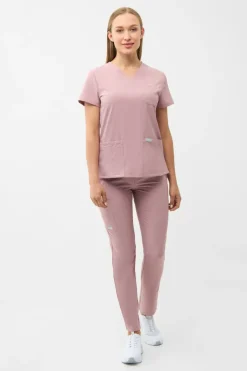 Uniformix Komplety|Promocje-Zestaw medyczny Super Flex, bluza 4000 + spodnie 4030, bisque