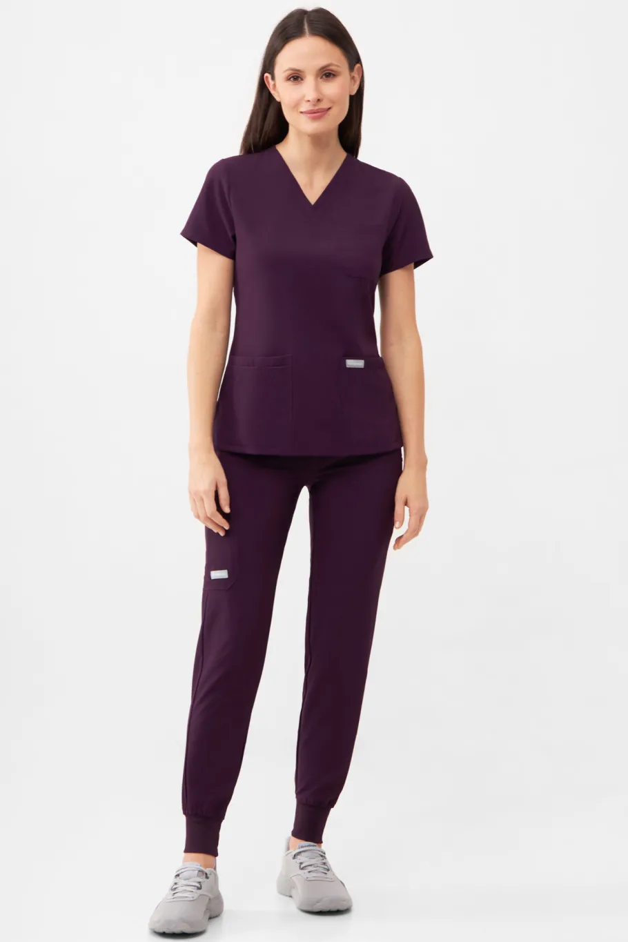 Uniformix Komplety|Promocje-Zestaw medyczny Super Flex, bluza 4000 + spodnie 4020, Dark Purple