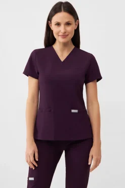 Uniformix Komplety|Promocje-Zestaw medyczny Super Flex, bluza 4000 + spodnie 4020, Dark Purple