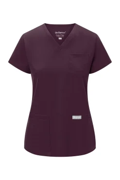 Uniformix Komplety|Promocje-Zestaw medyczny Super Flex, bluza 4000 + spodnie 4020, Dark Purple
