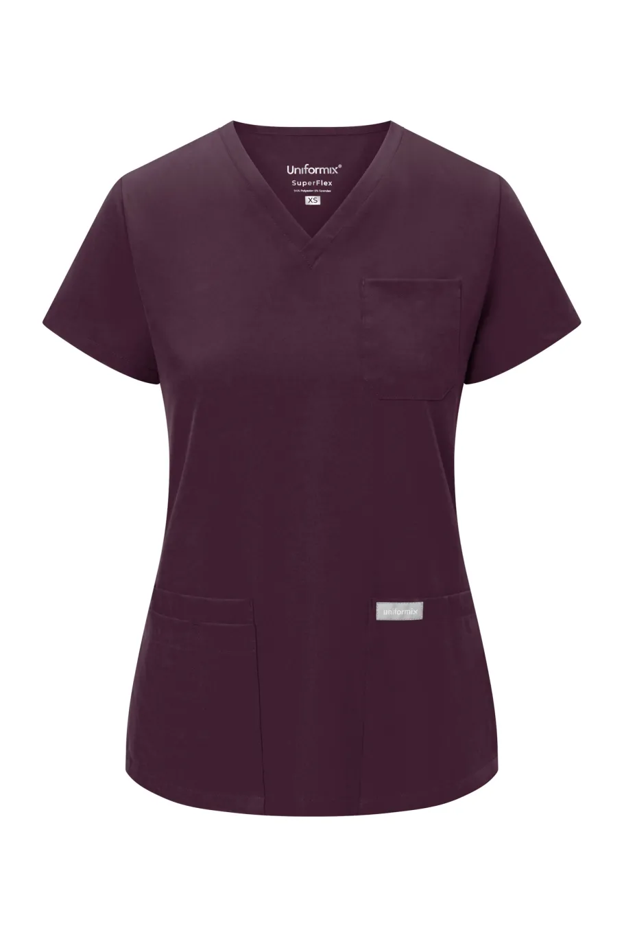 Uniformix Komplety|Promocje-Zestaw medyczny Super Flex, bluza 4000 + spodnie 4020, Dark Purple