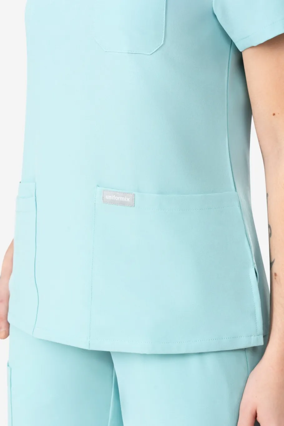 Uniformix Komplety|Promocje-Zestaw medyczny Super Flex, bluza 4000 + spodnie 4020, Medical Green