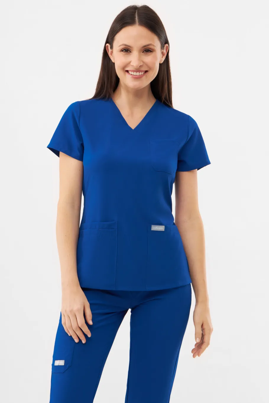 Uniformix Komplety|Promocje-Zestaw medyczny Super Flex, bluza 4000 + spodnie 4020, Royal Blue