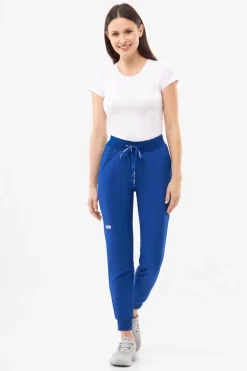 Uniformix Komplety|Promocje-Zestaw medyczny Super Flex, bluza 4000 + spodnie 4020, Royal Blue