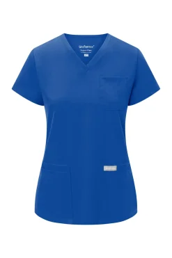 Uniformix Komplety|Promocje-Zestaw medyczny Super Flex, bluza 4000 + spodnie 4020, Royal Blue
