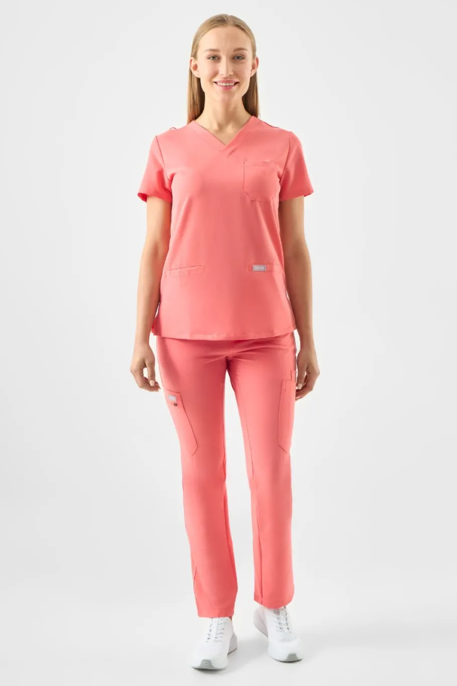 Uniformix Komplety|Promocje-Zestaw medyczny RayOn, bluza 3000 + spodnie 3030, Salomon Orange