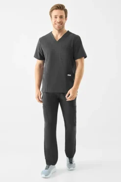 Uniformix Promocje|Komplety-Zestaw medyczny RayOn, bluza 3050 + spodnie 3080, Dark Gray