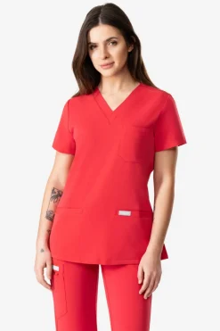 Uniformix Promocje|Komplety-Zestaw medyczny RayOn, bluza 3000 + spodnie 3020, Red
