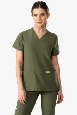 Uniformix Komplety|Promocje-Zestaw medyczny Super Flex, bluza 4000 + spodnie 4020, Tea Leaf