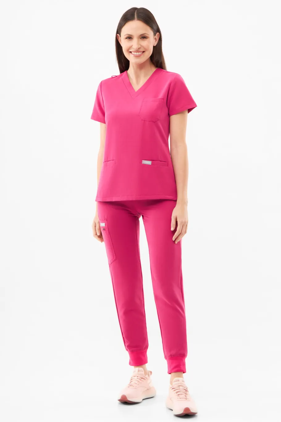 Uniformix Promocje|Komplety-Zestaw medyczny RayOn, bluza 3000 + spodnie 3020, Virtual Pink