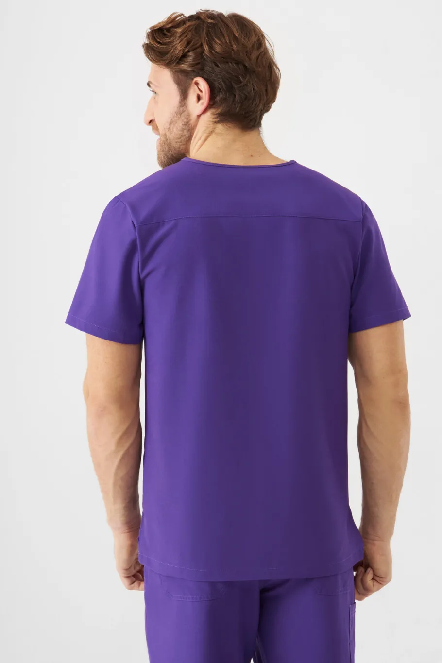 Uniformix Promocje|Komplety-Zestaw medyczny Super Flex, bluza 4050 + spodnie 4070, Plum wine