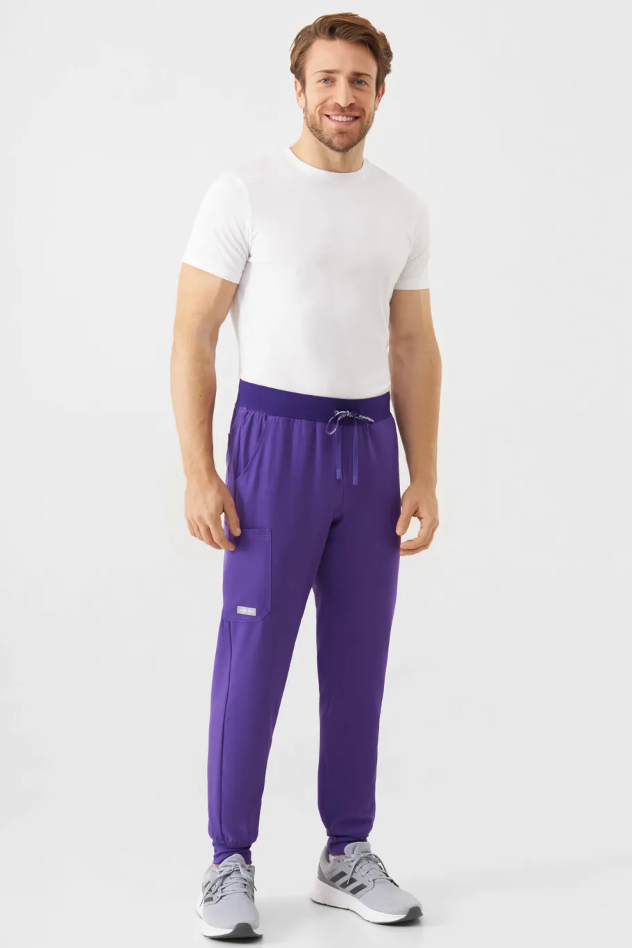 Uniformix Promocje|Komplety-Zestaw medyczny Super Flex, bluza 4050 + spodnie 4070, Plum wine