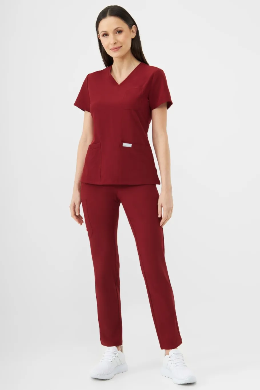 Uniformix Komplety|Promocje-Zestaw medyczny Super Flex, bluza 4000 + spodnie 4030, burgundy