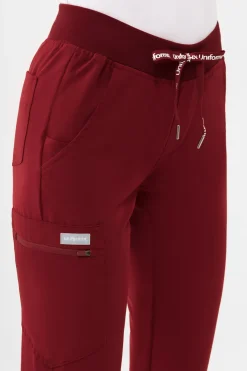 Uniformix Promocje|Komplety-Zestaw medyczny RayOn, bluza 3000 + spodnie 3020, Burgundy