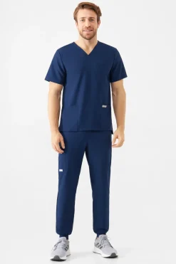 Uniformix Promocje|Komplety-Zestaw medyczny Super Flex, bluza 4050 + spodnie 4070, Navy