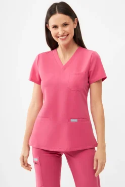 Uniformix Promocje|Komplety-Zestaw medyczny RayOn, bluza 3000 + spodnie 3020, Rust Red