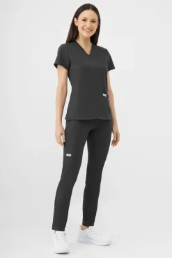 Uniformix Komplety|Promocje-Zestaw medyczny Super Flex, bluza 4000 + spodnie 4030, Dark Grey
