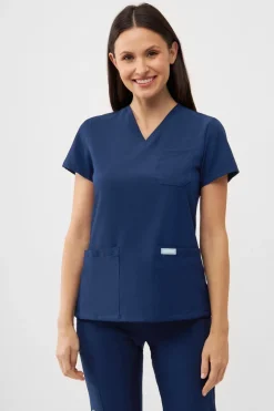 Uniformix Komplety|Promocje-Zestaw medyczny Super Flex, bluza 4000 + spodnie 4020, Navy