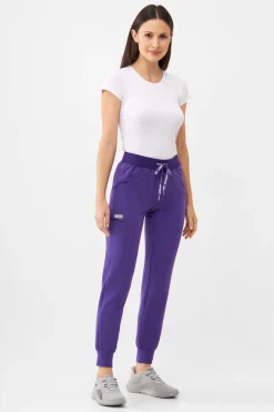 Uniformix Promocje|Komplety-Zestaw medyczny RayOn, bluza 3000 + spodnie 3020, Plum Wine