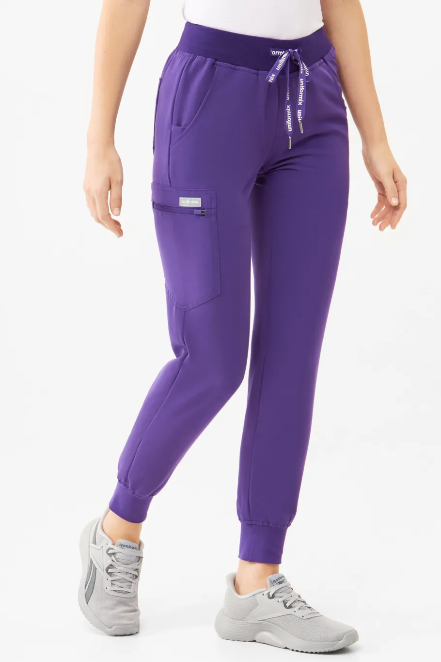 Uniformix Promocje|Komplety-Zestaw medyczny RayOn, bluza 3000 + spodnie 3020, Plum Wine