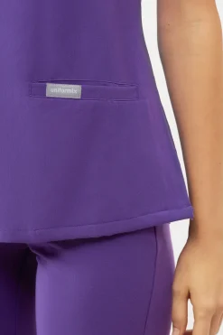 Uniformix Promocje|Komplety-Zestaw medyczny RayOn, bluza 3000 + spodnie 3020, Plum Wine