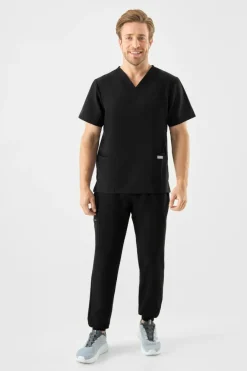 Uniformix Promocje|Komplety-Zestaw medyczny RayOn, bluza 3050 + spodnie 3070, Black
